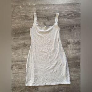 Reformation sleeveless ribbed dress